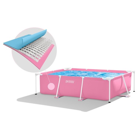 Basen ogrodowy stelażowy duży prostokątny 220 x 150 cm INTEX 28266 INTEX Basen ogrodowy stelażowy duży prostokątny 220 x 150 cm INTEX 28266 INTEX