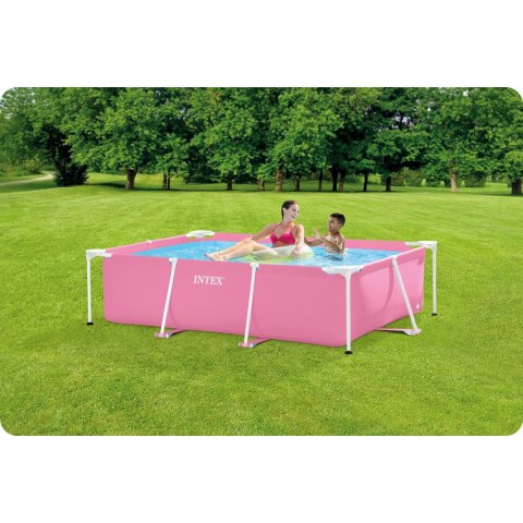 Basen ogrodowy stelażowy duży prostokątny 220 x 150 cm INTEX 28266 INTEX Basen ogrodowy stelażowy duży prostokątny 220 x 150 cm INTEX 28266 INTEX