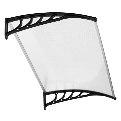 Daszek nad drzwi 120x100 cm zadaszenie osłona poliwęglan ModernHome ModernHome Daszek nad drzwi 120x100 cm zadaszenie osłona poliwęglan ModernHome ModernHome