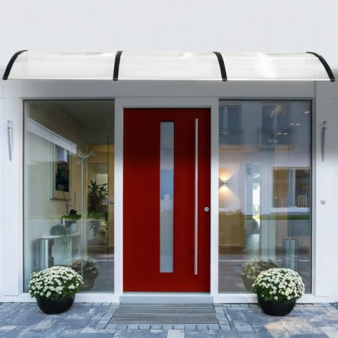 Daszek nad drzwi 120x100 cm zadaszenie osłona poliwęglan ModernHome ModernHome Daszek nad drzwi 120x100 cm zadaszenie osłona poliwęglan ModernHome ModernHome