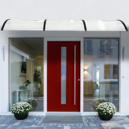 Daszek nad drzwi 120x80 cm zadaszenie osłona poliwęglan ModernHome ModernHome
