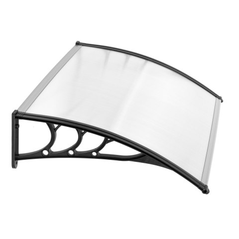 Daszek nad drzwi 120x80 cm zadaszenie osłona poliwęglan ModernHome ModernHome Daszek nad drzwi 120x80 cm zadaszenie osłona poliwęglan ModernHome ModernHome