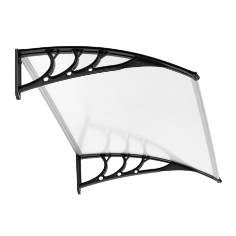 Daszek nad drzwi 120x80 cm zadaszenie osłona poliwęglan ModernHome ModernHome Daszek nad drzwi 120x80 cm zadaszenie osłona poliwęglan ModernHome ModernHome
