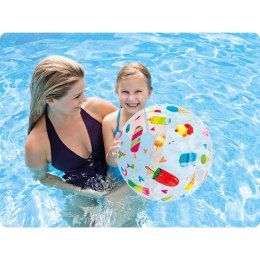 Dmuchana piłka plażowa 51cm różne wzory - 59040 INTEX INTEX