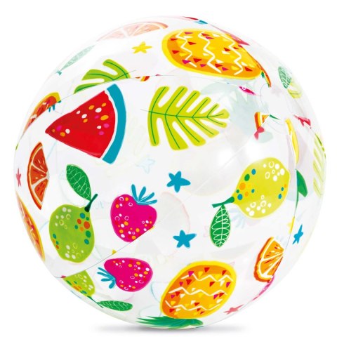 Dmuchana piłka plażowa 51cm różne wzory - 59040 INTEX INTEX Dmuchana piłka plażowa 51cm różne wzory - 59040 INTEX INTEX