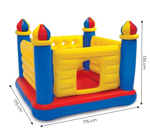 Dmuchana trampolina Zamek dla dzieci 174x174x135 cm INTEX 48259 INTEX Dmuchana trampolina Zamek dla dzieci 174x174x135 cm INTEX 48259 INTEX