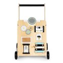 Drewniany chodzik pchacz wózek edukacyjny dla dzieci ECOTOYS ECOTOYS