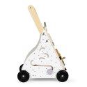 Drewniany chodzik pchacz wózek edukacyjny dla dzieci ECOTOYS ECOTOYS