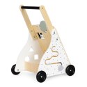 Drewniany chodzik pchacz wózek edukacyjny dla dzieci ECOTOYS ECOTOYS