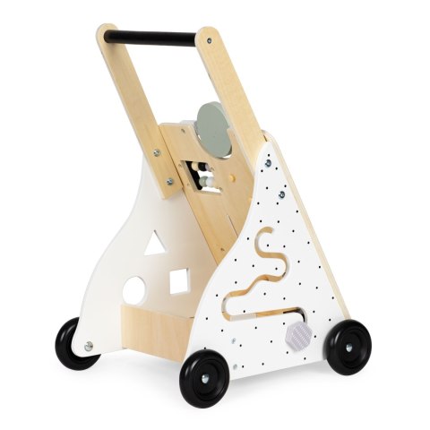 Drewniany chodzik pchacz wózek edukacyjny dla dzieci ECOTOYS ECOTOYS Drewniany chodzik pchacz wózek edukacyjny dla dzieci ECOTOYS ECOTOYS