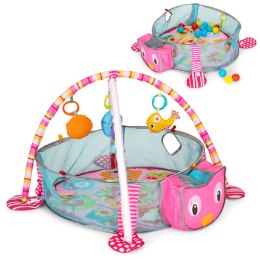 Duża mata edukacyjna 3w1 kojec 30 piłek 0+ ECOTOYS ECOTOYS