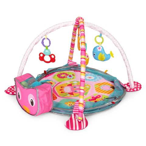 Duża mata edukacyjna 3w1 kojec 30 piłek 0+ ECOTOYS ECOTOYS Duża mata edukacyjna 3w1 kojec 30 piłek 0+ ECOTOYS ECOTOYS