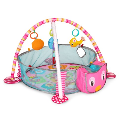 Duża mata edukacyjna 3w1 kojec 30 piłek 0+ ECOTOYS ECOTOYS Duża mata edukacyjna 3w1 kojec 30 piłek 0+ ECOTOYS ECOTOYS