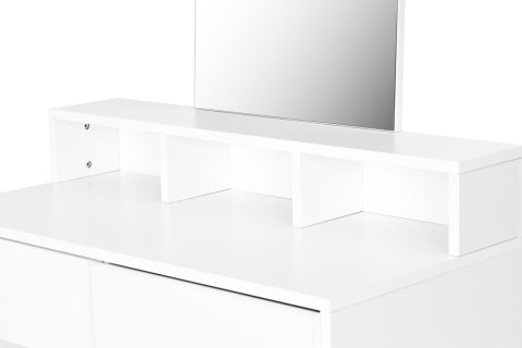 Duża nowoczesna toaletka kosmetyczna lustro szuflady ModernHome ModernHome Duża nowoczesna toaletka kosmetyczna lustro szuflady ModernHome ModernHome