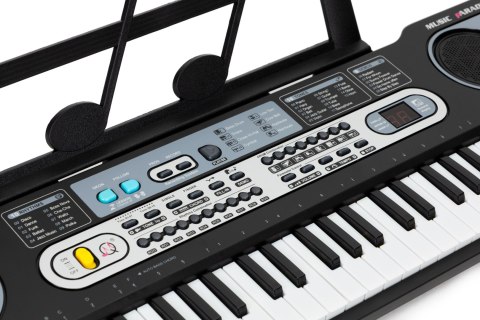 Duży keyboard pianino z mikrofonem dla dzieci + zasilacz MULTISTORE Duży keyboard pianino z mikrofonem dla dzieci + zasilacz MULTISTORE