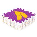 Mata piankowa dla dzieci owoce puzzle 9 elementów 86x86cm IPLAY IPLAY