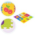 Mata piankowa dla dzieci owoce puzzle 9 elementów 86x86cm IPLAY IPLAY