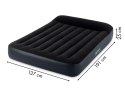 Materac dmuchany 191x137 cm dwuosobowy z pompką łóżko welur INTEX 64148N INTEX