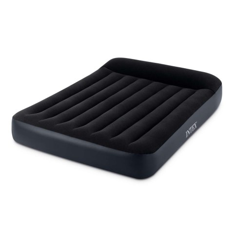 Materac dmuchany 203x152 cm z pompką łóżko welur Intex 64150ND INTEX Materac dmuchany 203x152 cm z pompką łóżko welur Intex 64150ND INTEX