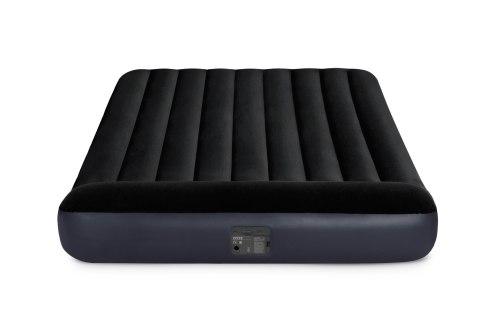 Materac dmuchany 203x152 cm z pompką łóżko welur Intex 64150ND INTEX Materac dmuchany 203x152 cm z pompką łóżko welur Intex 64150ND INTEX