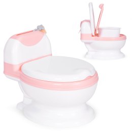 Nocnik toaleta z wyjmowanym wkładem sedes dla dzieci zamykany ze szczotką ECOTOYS ECOTOYS