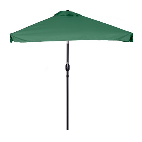 Prostokątny duży parasol ogrodowy skośny łamany z korbą zielony 200x140 cm MultiGarden MultiGarden Prostokątny duży parasol ogrodowy skośny łamany z korbą zielony 200x140 cm MultiGarden MultiGarden
