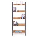 Reał loftowy wysoki 5 półek metal MDF ModernHome ModernHome