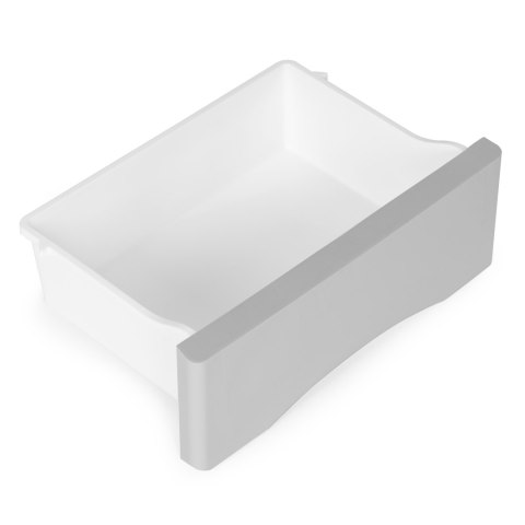 Regał z 5 wysuwanymi szufladami nogi z kółkami - szary ModernHome ModernHome Regał z 5 wysuwanymi szufladami nogi z kółkami - szary ModernHome ModernHome