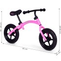 Rowerek rower biegowy dla dzieci jeździk koła EVA ECOTOYS różowy ECOTOYS
