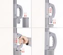 Składana markiza 300x160 cm boczna roleta parawan do ogrodu na taras beżowa MultiGarden