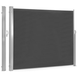 Składana markiza 300x180 cm boczna roleta parawan do ogrodu na taras antracyt MultiGarden MultiGarden