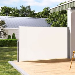 Składana markiza 300x200 cm boczna roleta parawan do ogrodu na taras beżowa MultiGarden