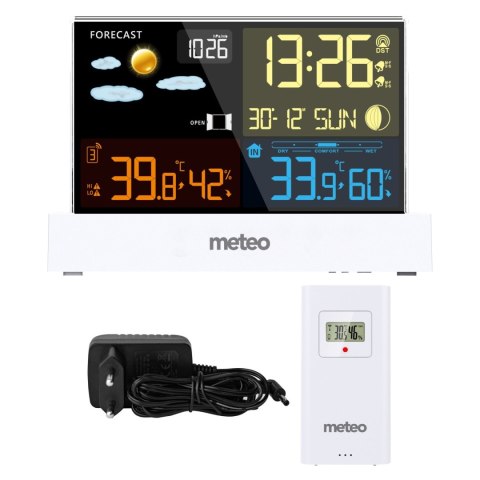 Stacja pogodowa METEO SP110B z DCF biała METEO Stacja pogodowa METEO SP110B z DCF biała METEO
