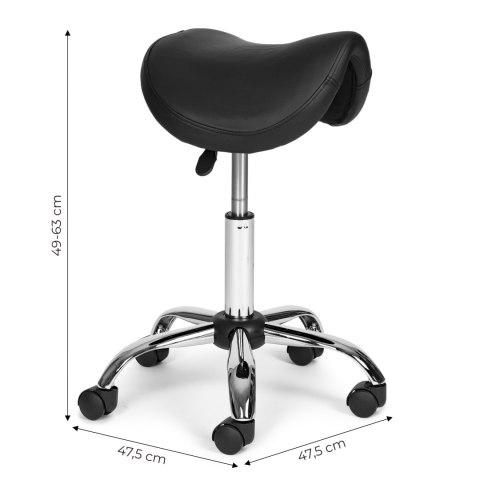 Taboret stołek kosmetyczny obrotowy medyczny regulacja wysokości ekoskóra ModernHome Taboret stołek kosmetyczny obrotowy medyczny regulacja wysokości ekoskóra ModernHome