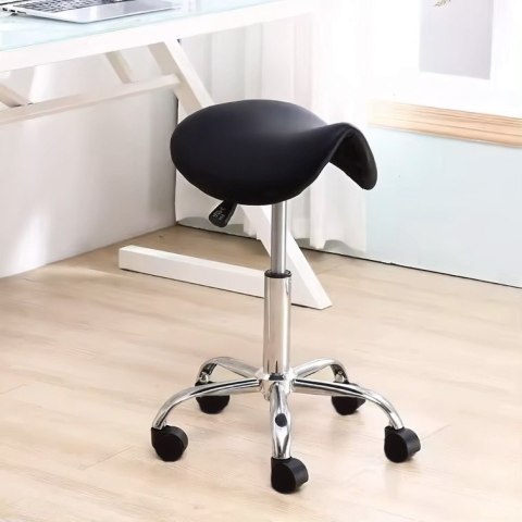 Taboret stołek kosmetyczny obrotowy medyczny regulacja wysokości ekoskóra ModernHome Taboret stołek kosmetyczny obrotowy medyczny regulacja wysokości ekoskóra ModernHome