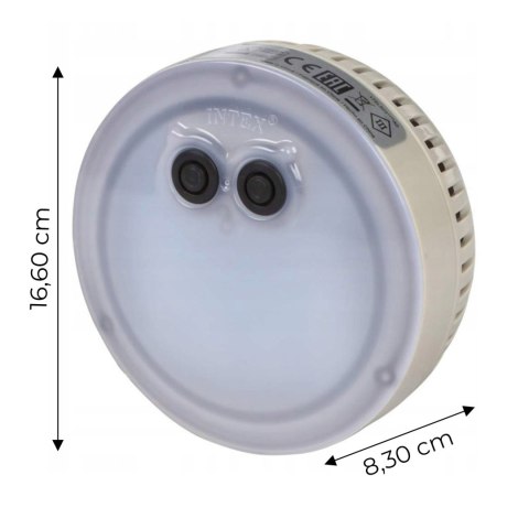 Wielokolorowa lampa LED na baterie do SPA INTEX 28503 INTEX Wielokolorowa lampa LED na baterie do SPA INTEX 28503 INTEX