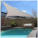 Żagiel przeciwsłoneczny daszek wodoodporny 5x5x5m ModernHome - szary ModernHome