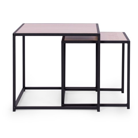 Zestaw stolików kawowych 2 szt. lofotwy design ModernHome Zestaw stolików kawowych 2 szt. lofotwy design ModernHome