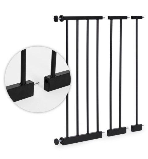 Bramka barierka zabezpieczająca 74-130 cm na schody i drzwi metal drewno dodatkowe panele ECOTOYS Bramka barierka zabezpieczająca 74-130 cm na schody i drzwi metal drewno dodatkowe panele ECOTOYS