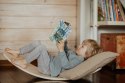 Deska do balansowania dla dzieci bujak drewniany ćwiczenia równowagi ECOTOYS ECOTOYS