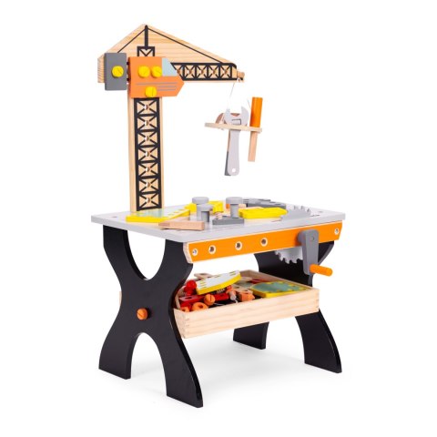 Drewniany warsztat dla dzieci stół narzędziowy ECOTOYS ECOTOYS Drewniany warsztat dla dzieci stół narzędziowy ECOTOYS ECOTOYS
