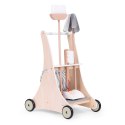 Drewniany zestaw do sprzątania wózek ECOTOYS ECOTOYS