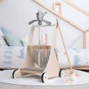 Drewniany zestaw do sprzątania wózek ECOTOYS ECOTOYS