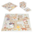 Duża mata piankowa EVA dla dzieci Farma 90,5x90,5 cm 21 el. ECOTOYS ECOTOYS