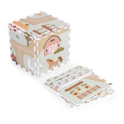 Duża mata piankowa EVA dla dzieci Farma 90,5x90,5 cm 21 el. ECOTOYS ECOTOYS Duża mata piankowa EVA dla dzieci Farma 90,5x90,5 cm 21 el. ECOTOYS ECOTOYS