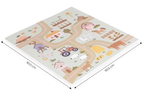 Duża mata piankowa EVA dla dzieci Farma 90,5x90,5 cm 21 el. ECOTOYS ECOTOYS Duża mata piankowa EVA dla dzieci Farma 90,5x90,5 cm 21 el. ECOTOYS ECOTOYS