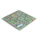 Duża mata piankowa EVA dla dzieci Miasto 90,5x90,5 cm 21 el. ECOTOYS ECOTOYS