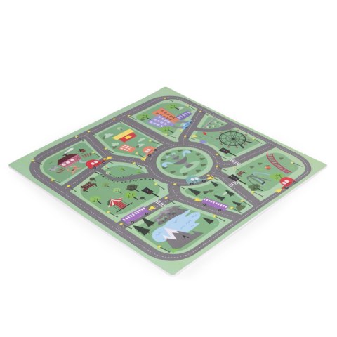 Duża mata piankowa EVA dla dzieci Miasto 90,5x90,5 cm 21 el. ECOTOYS ECOTOYS Duża mata piankowa EVA dla dzieci Miasto 90,5x90,5 cm 21 el. ECOTOYS ECOTOYS