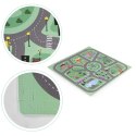 Duża mata piankowa EVA dla dzieci Miasto 90,5x90,5 cm 21 el. ECOTOYS ECOTOYS