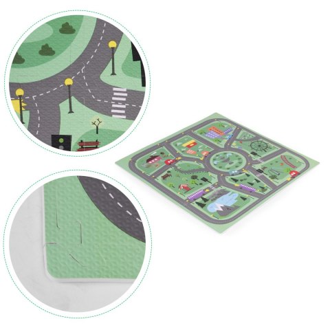 Duża mata piankowa EVA dla dzieci Miasto 90,5x90,5 cm 21 el. ECOTOYS ECOTOYS Duża mata piankowa EVA dla dzieci Miasto 90,5x90,5 cm 21 el. ECOTOYS ECOTOYS